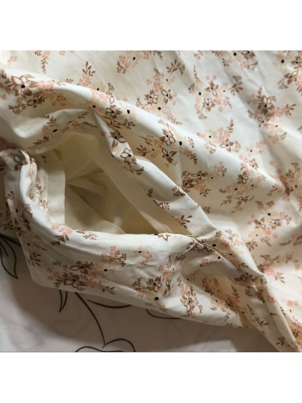 Who What Wear Women Ruffle Charming Floral Midi Dress NWT Size S - Picture 11 of 15